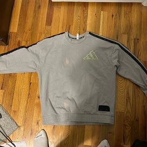 BLEACH STAIN Daniel Patrick ADIDAS crewneck